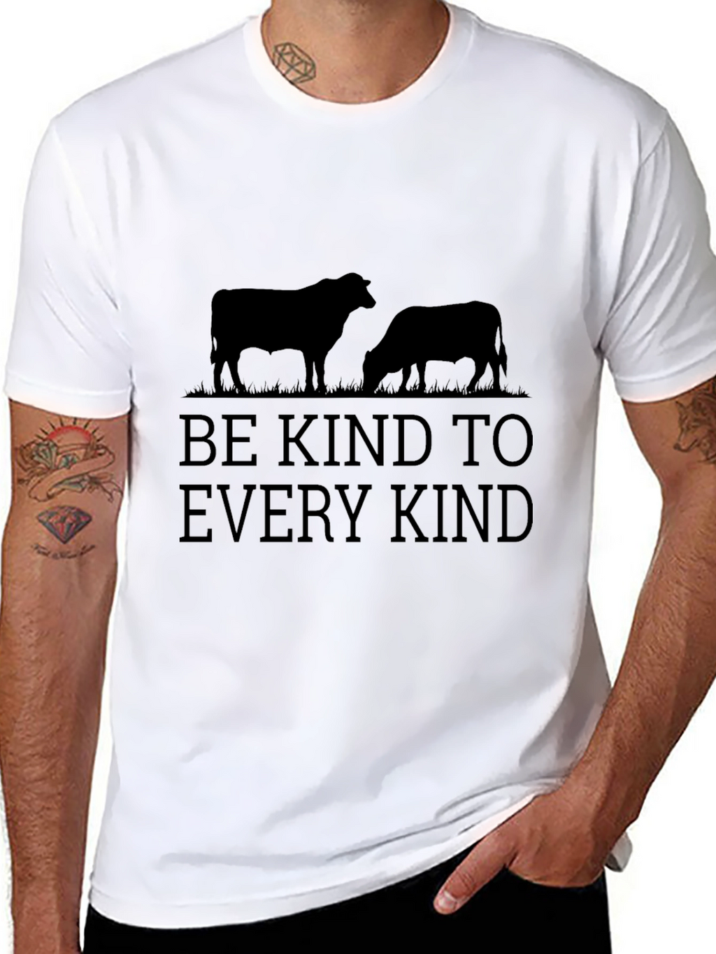 Be Kind to Every Kind T-Shirt - Black