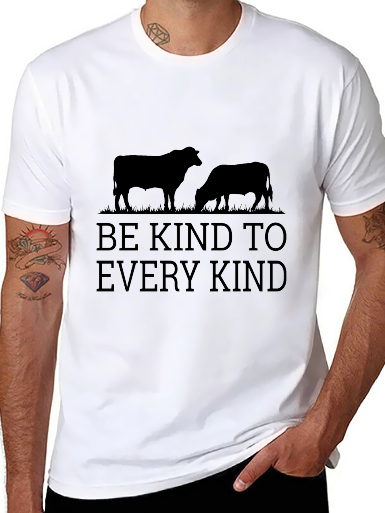 Be Kind to Every Kind T-Shirt - Black