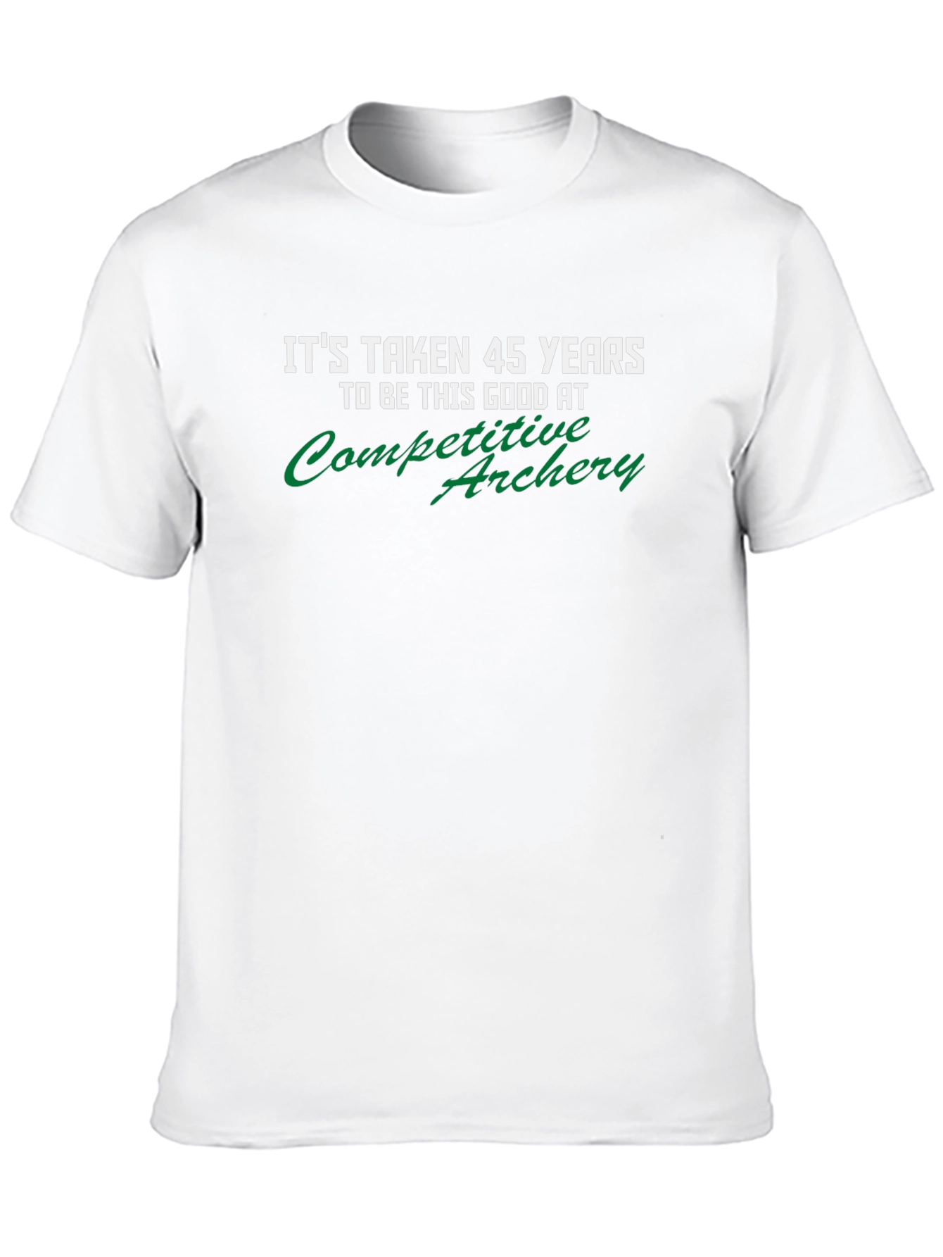 Funny 45 Years Competitive Archery T-Shirt