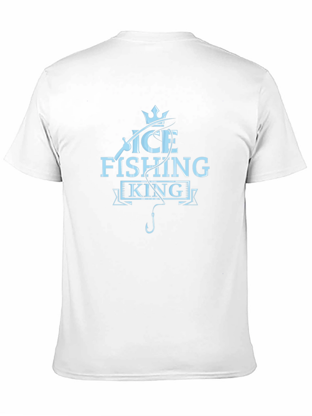 Ice Fishing King T-Shirt - Cool Angler Tee