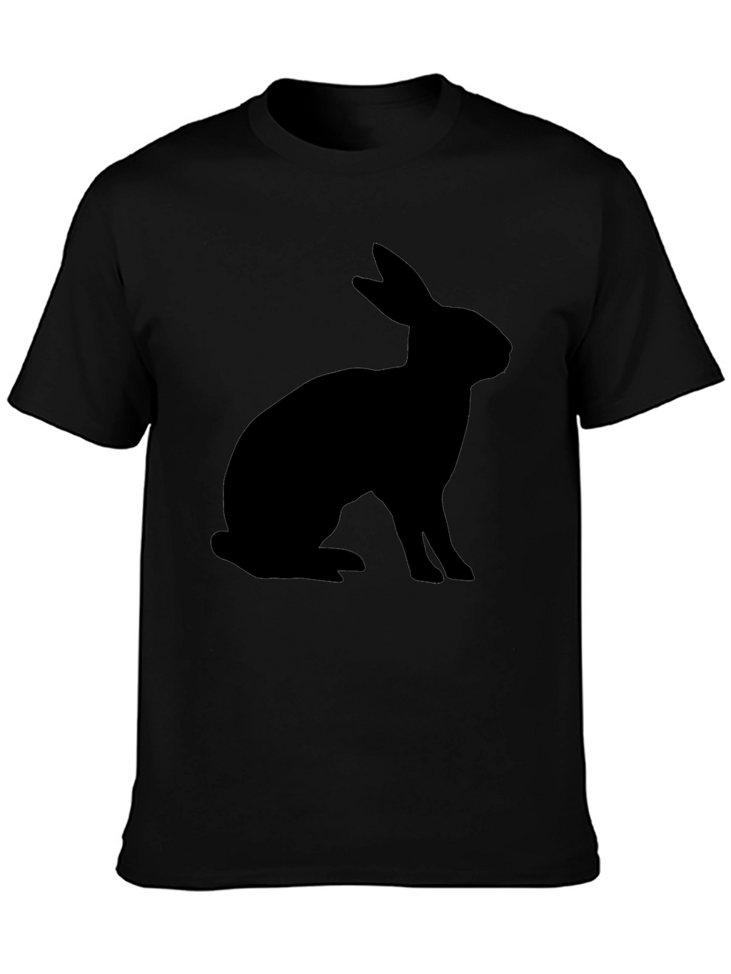 Black Rabbit Silhouette T-Shirt