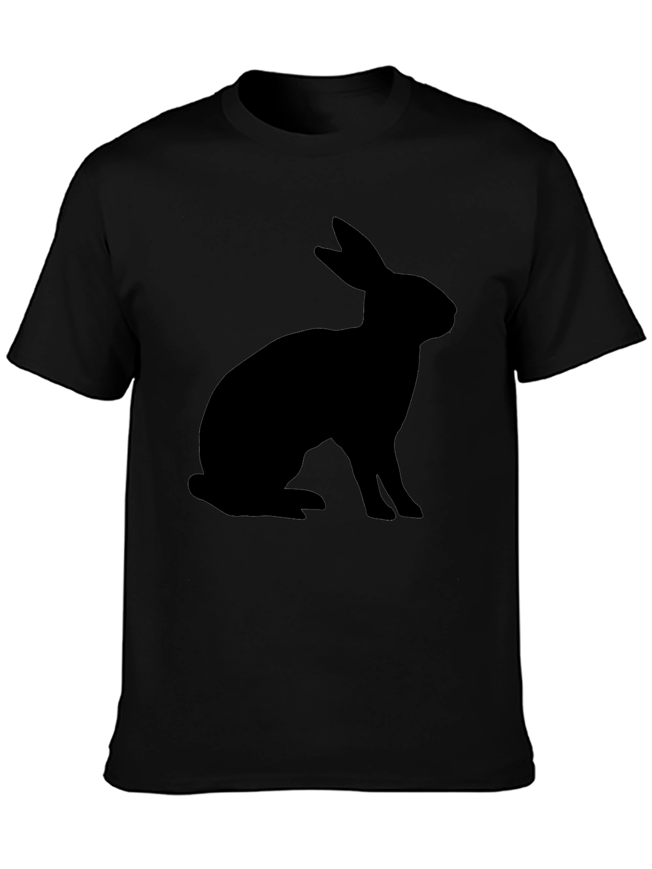 Black Rabbit Silhouette T-Shirt