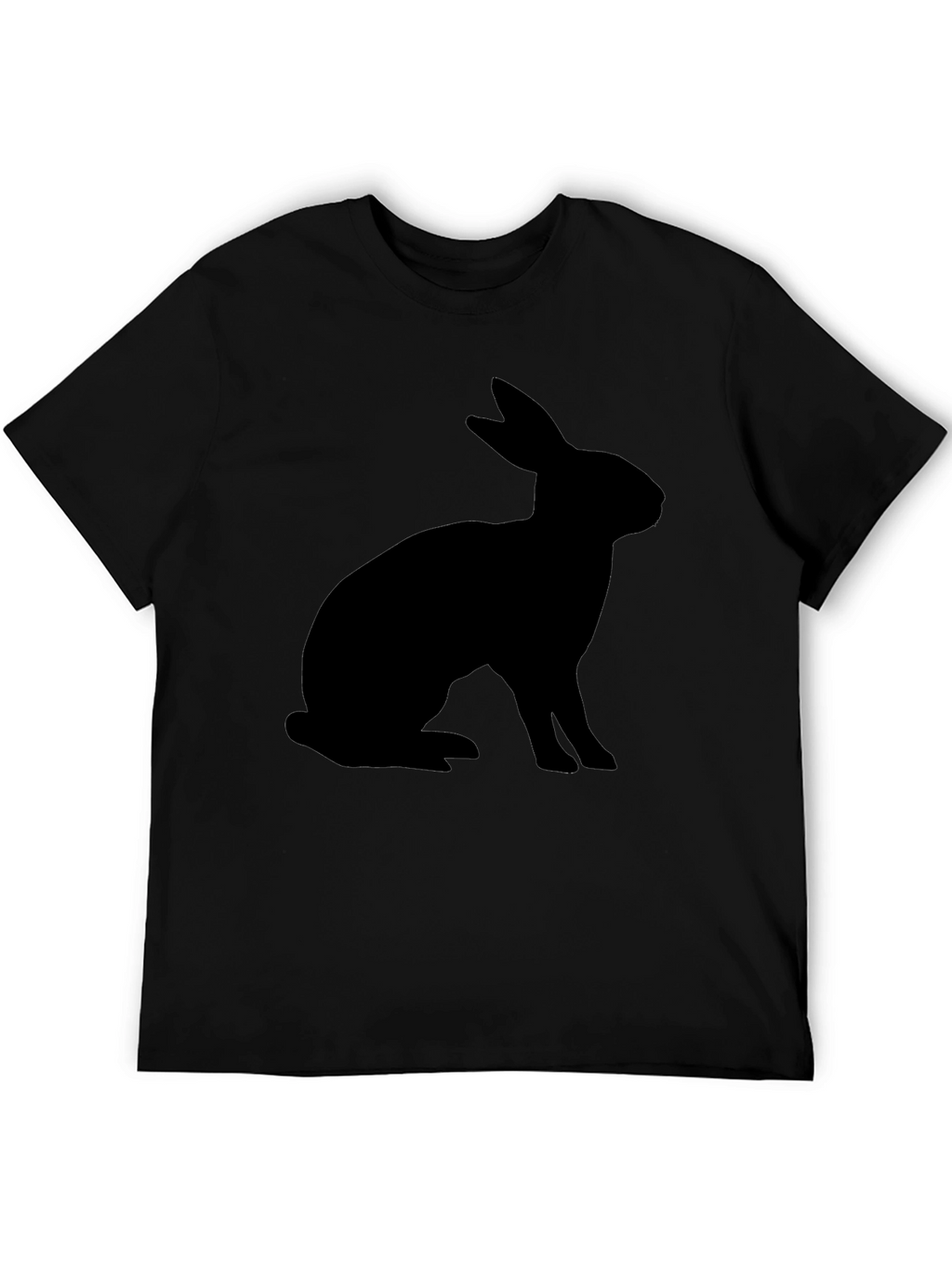 Black Rabbit Silhouette T-Shirt