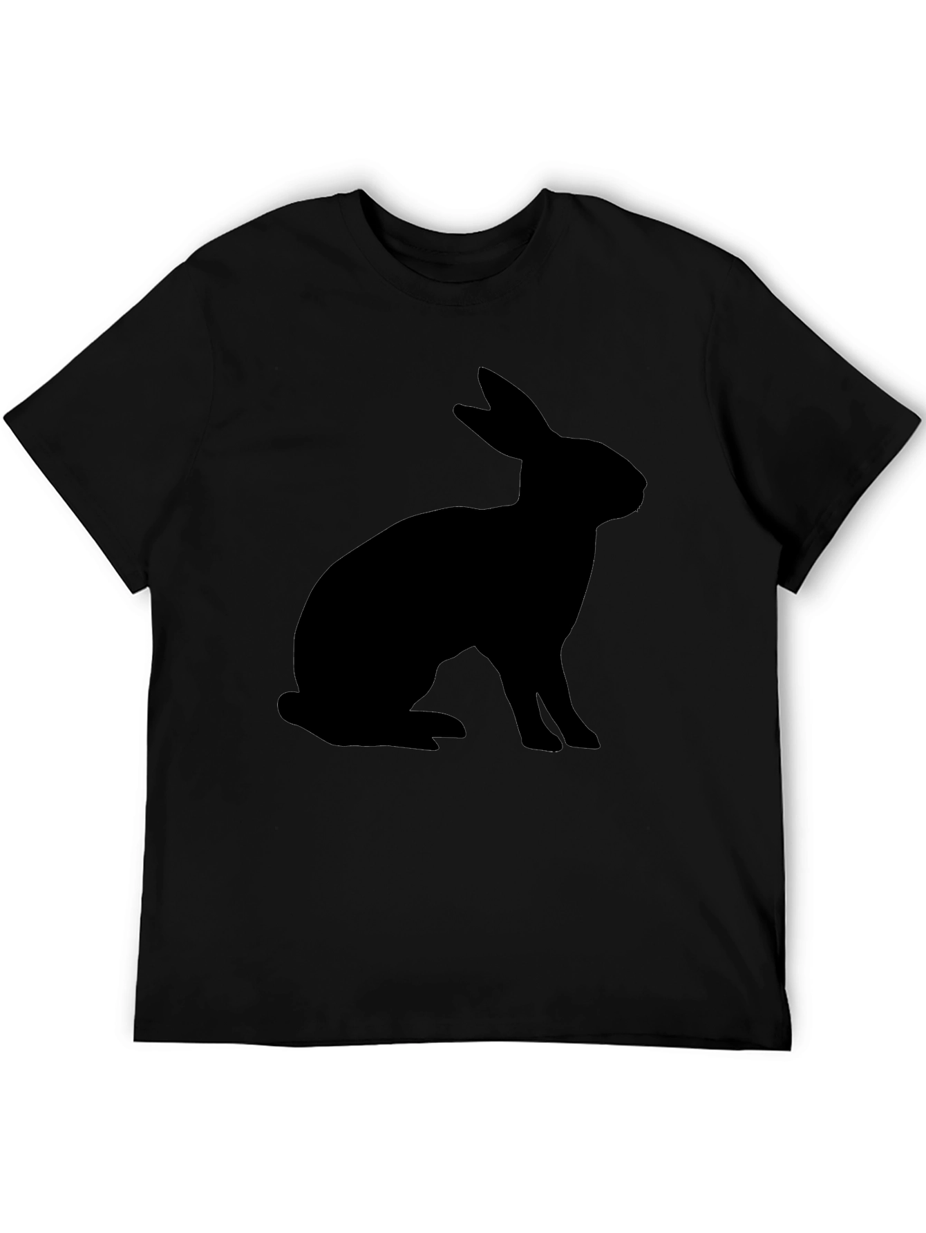 Black Rabbit Silhouette T-Shirt