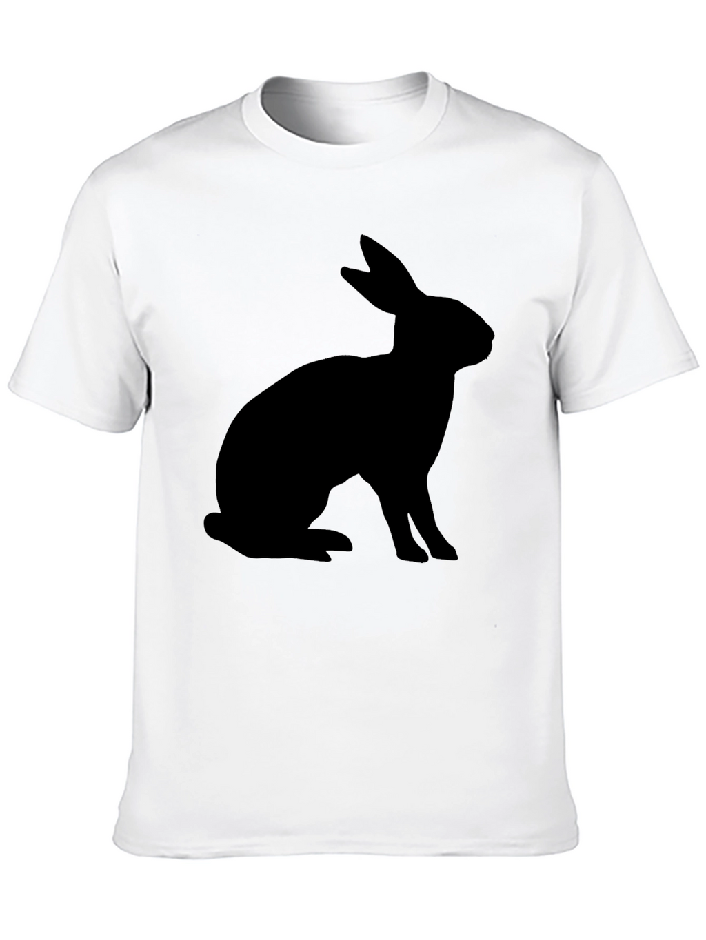 Black Rabbit Silhouette T-Shirt