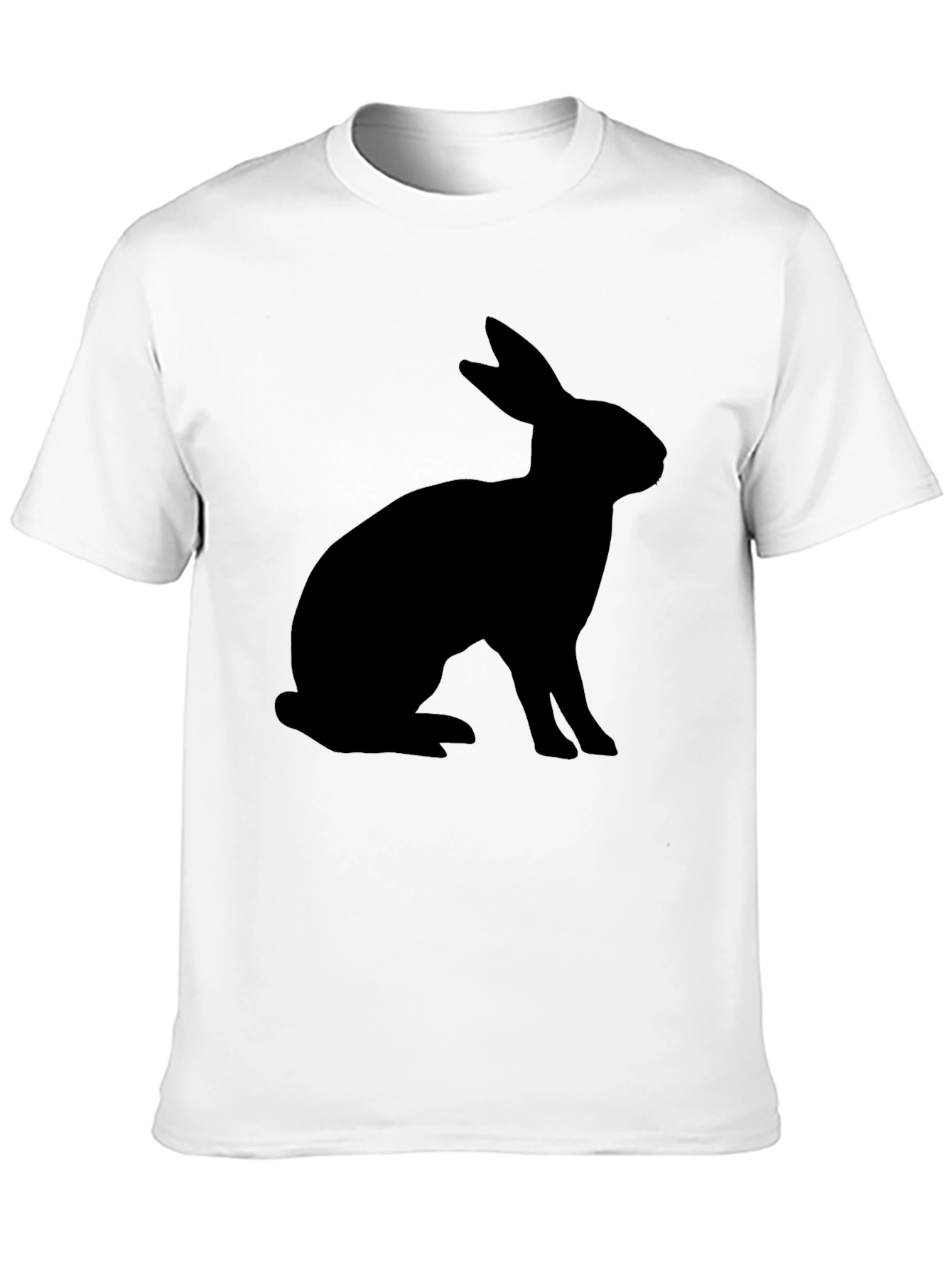 Black Rabbit Silhouette T-Shirt