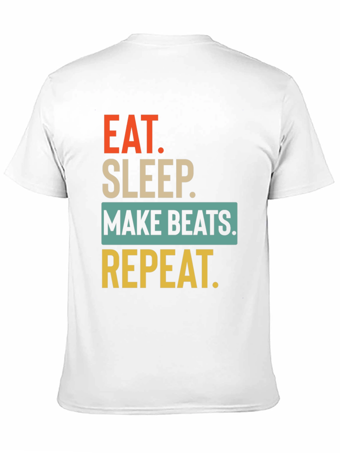 Eat Sleep Make Beats Repeat Graphic Tee