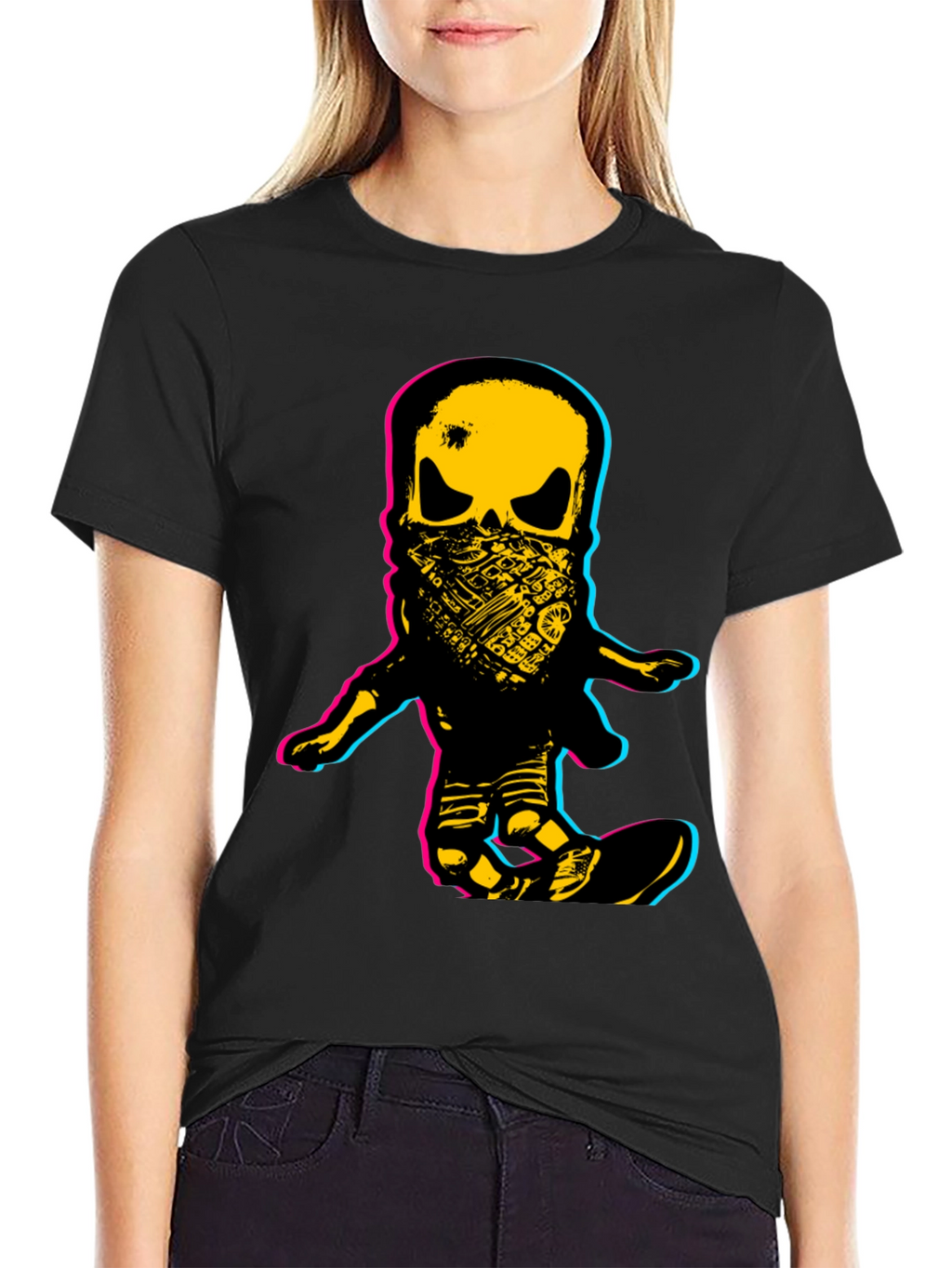 Skull Rider Graphic T-Shirt