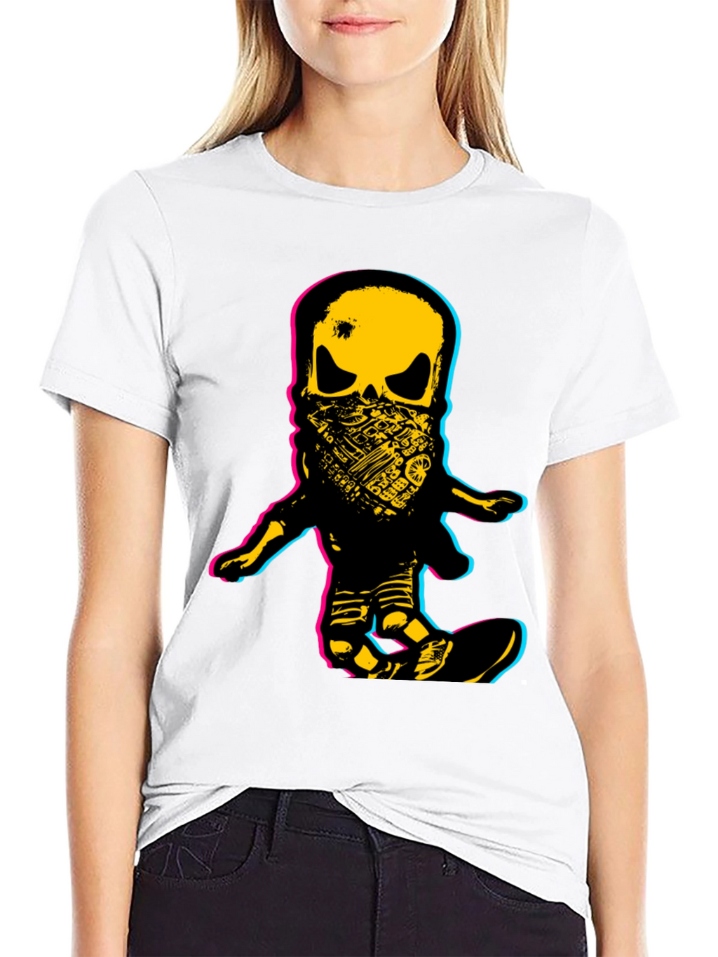 Skull Rider Graphic T-Shirt