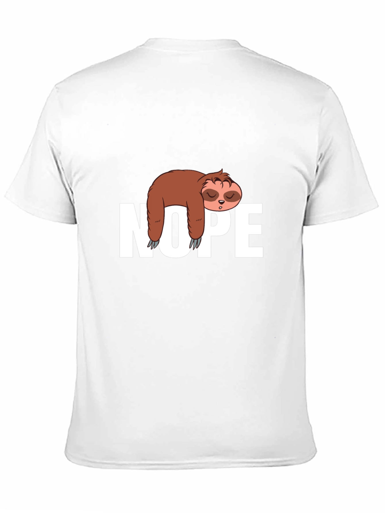Sloth Nope T-Shirt - Comfy Relaxed Fit