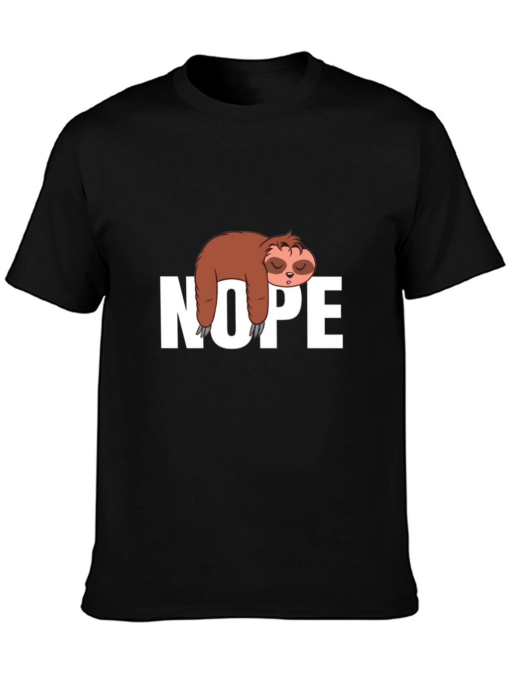 Sloth Nope T-Shirt - Comfy Relaxed Fit