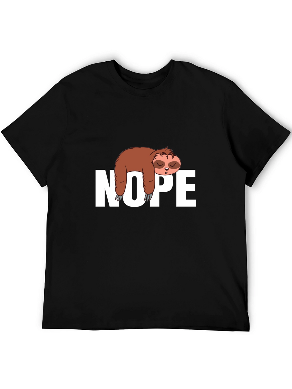 Sloth Nope T-Shirt - Comfy Relaxed Fit