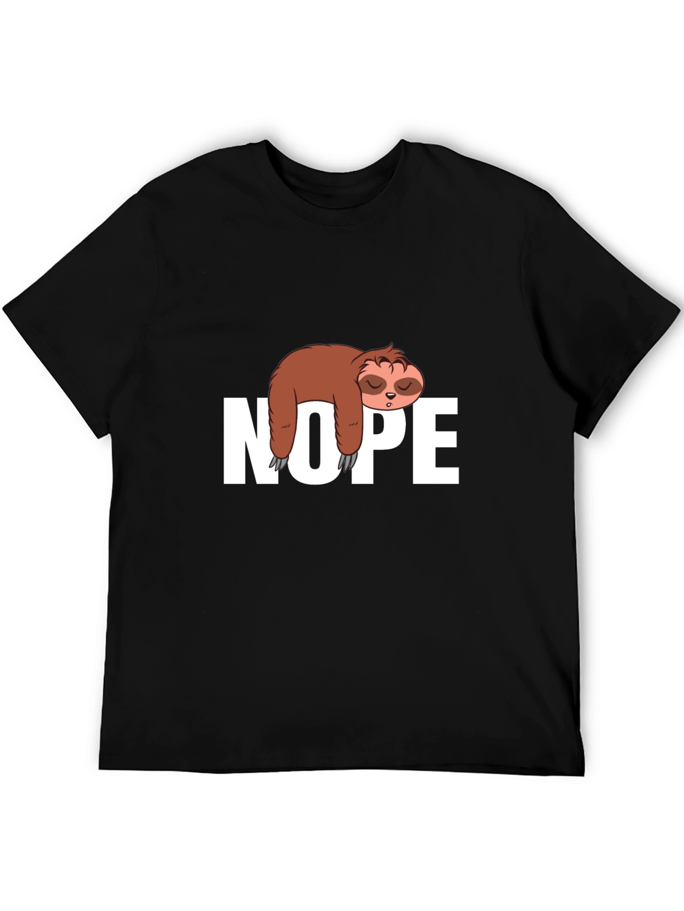 Sloth Nope T-Shirt - Comfy Relaxed Fit