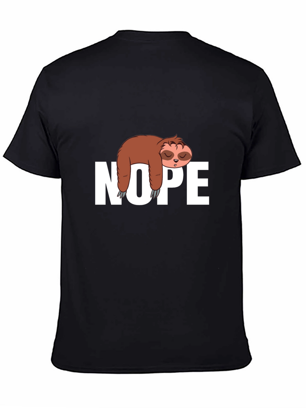 Sloth Nope T-Shirt - Comfy Relaxed Fit