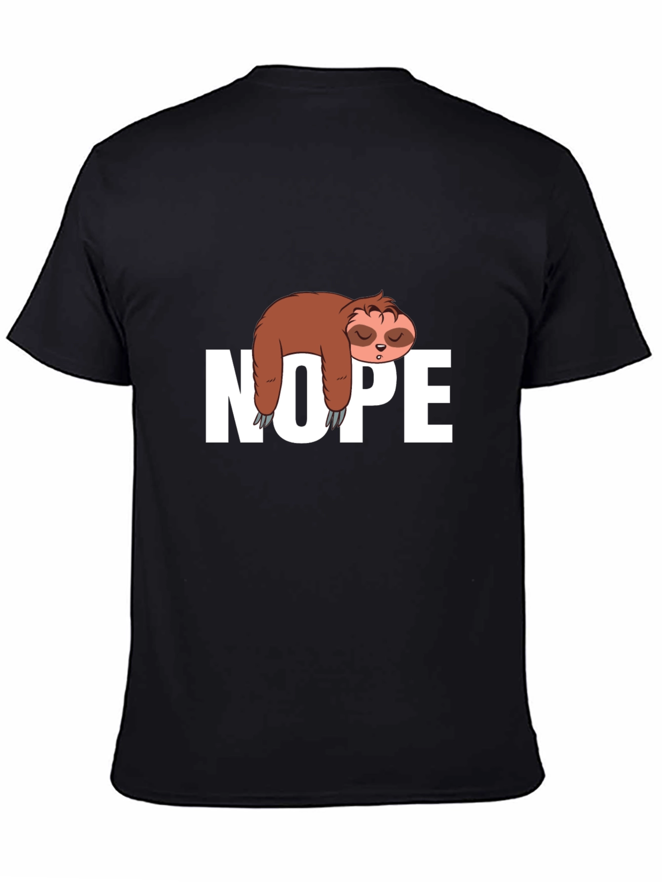 Sloth Nope T-Shirt - Comfy Relaxed Fit