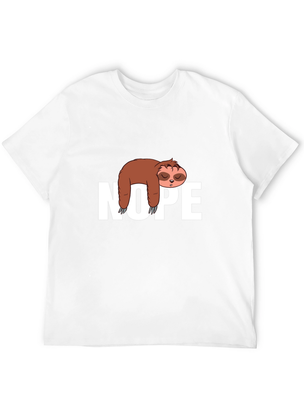 Sloth Nope T-Shirt - Comfy Relaxed Fit