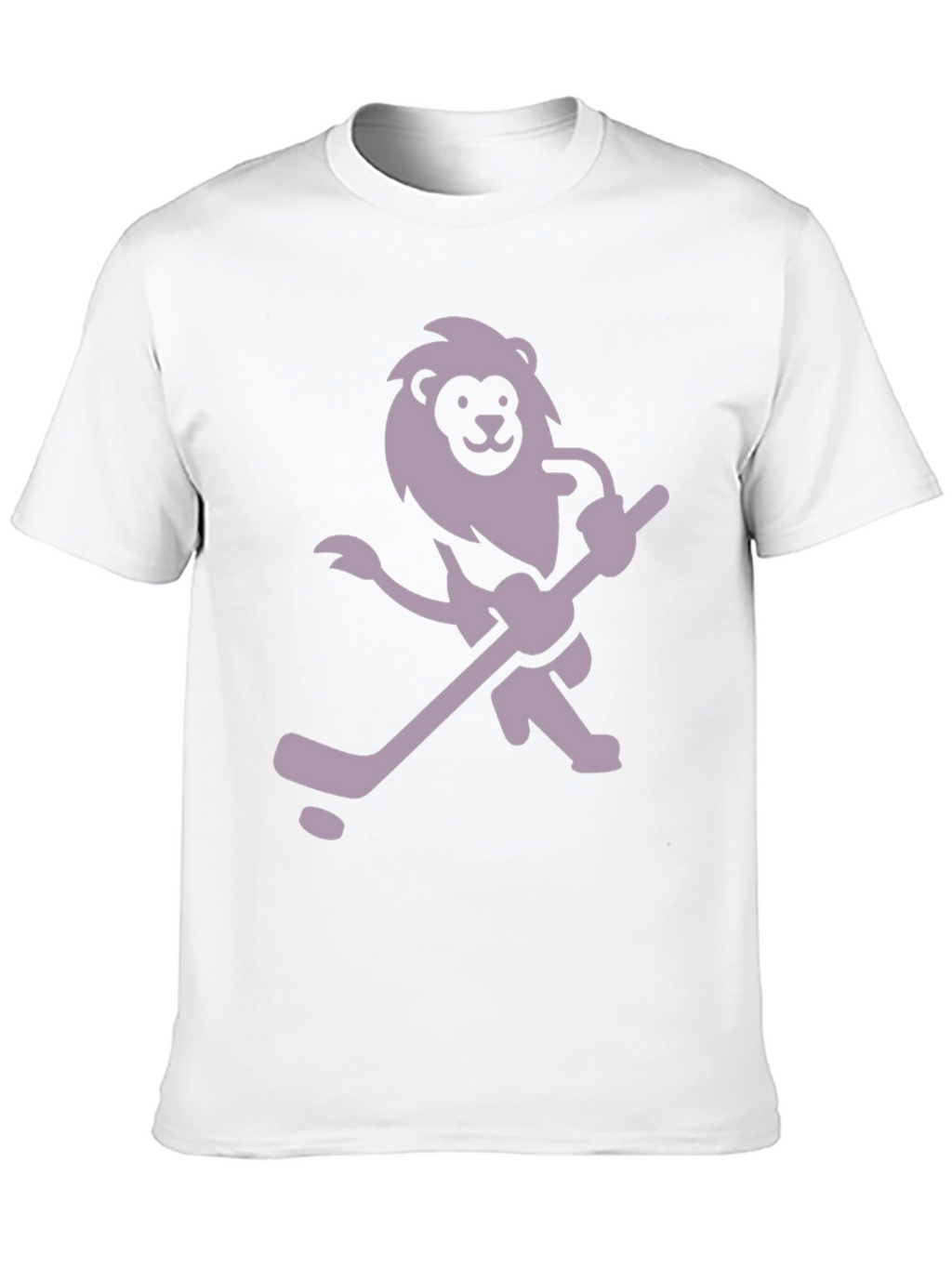 Lion Hockey T-Shirt - Unique Graphic Tee