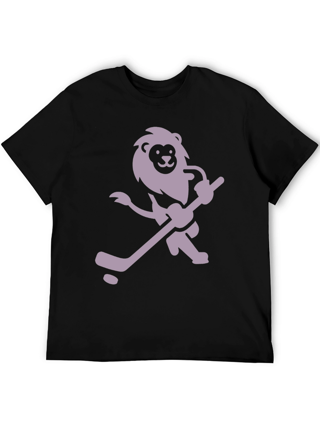 Lion Hockey T-Shirt - Unique Graphic Tee
