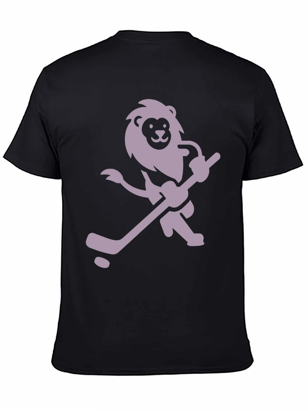 Lion Hockey T-Shirt - Unique Graphic Tee