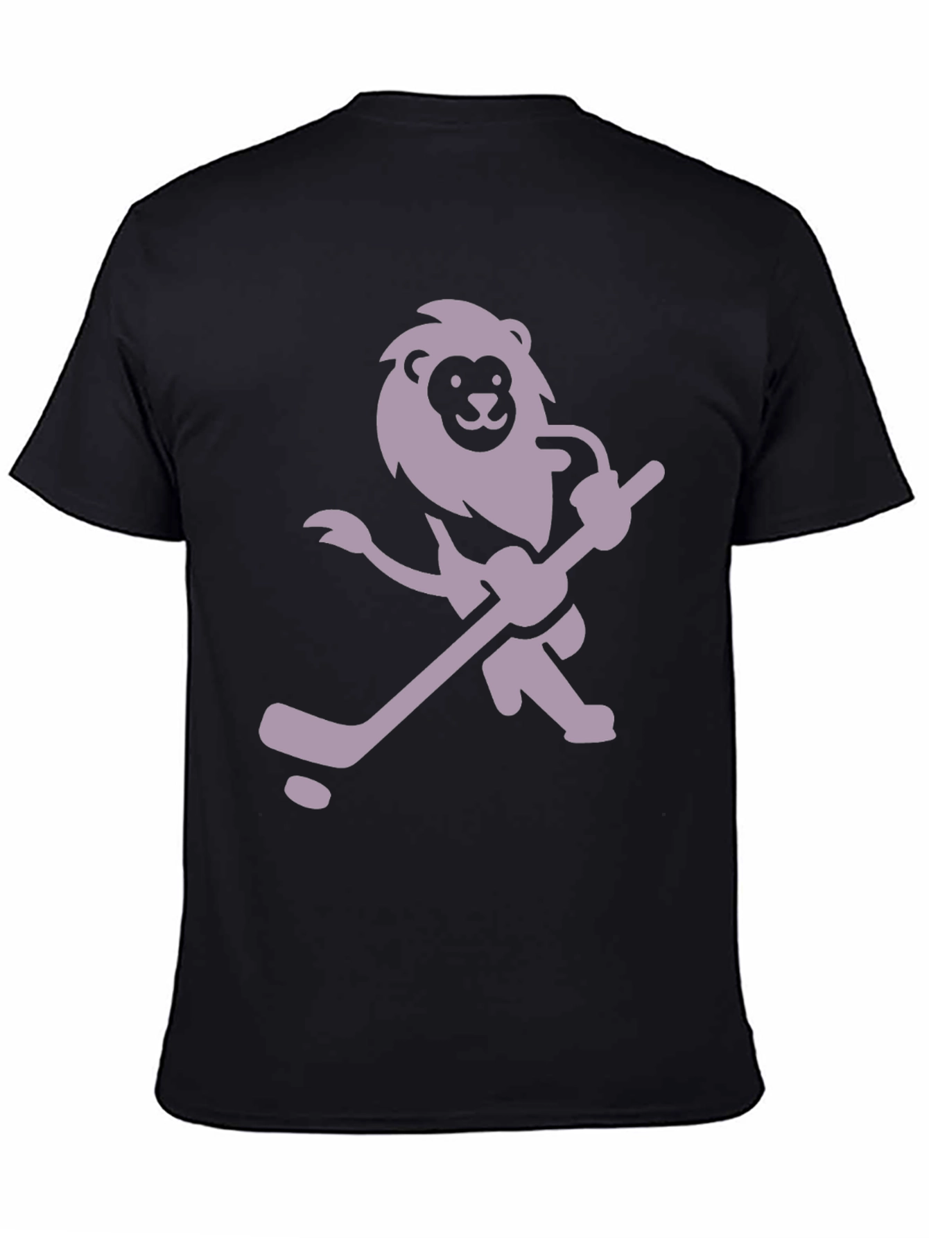 Lion Hockey T-Shirt - Unique Graphic Tee