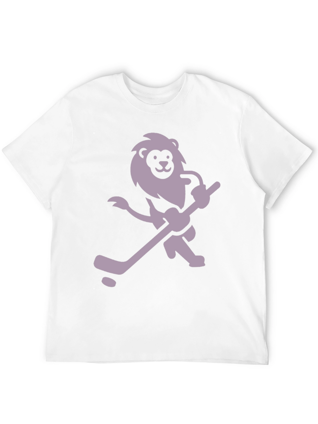 Lion Hockey T-Shirt - Unique Graphic Tee