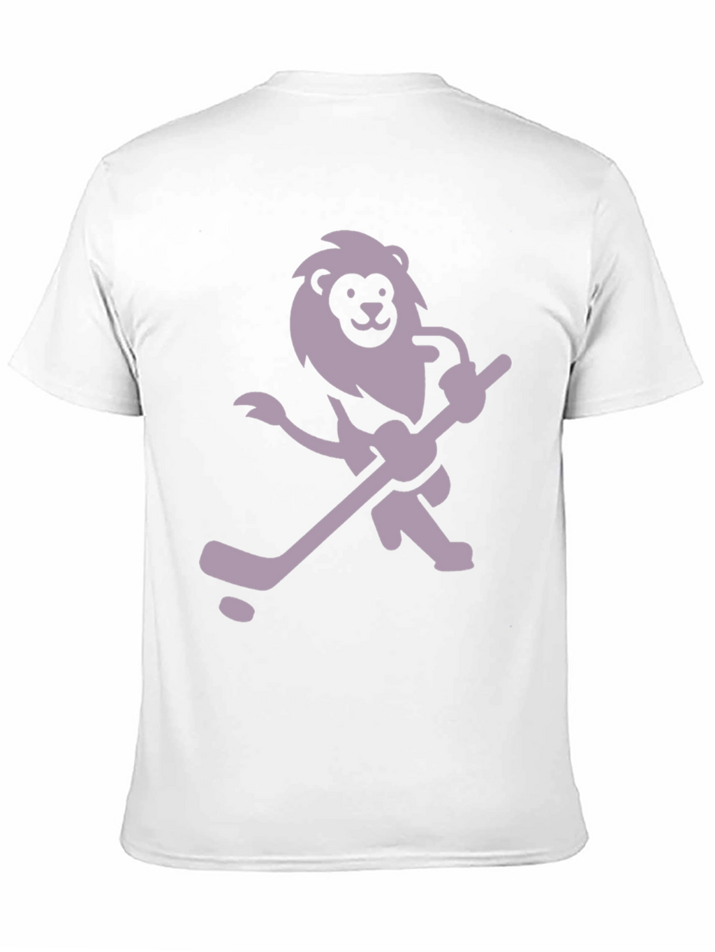 Lion Hockey T-Shirt - Unique Graphic Tee