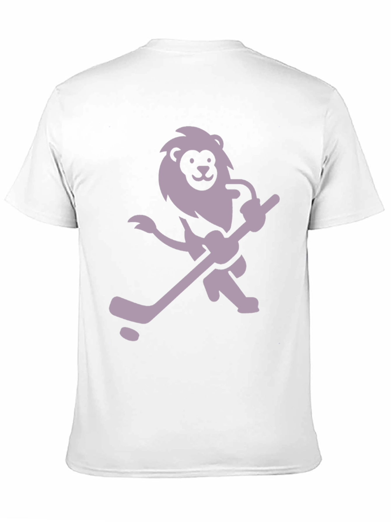 Lion Hockey T-Shirt - Unique Graphic Tee
