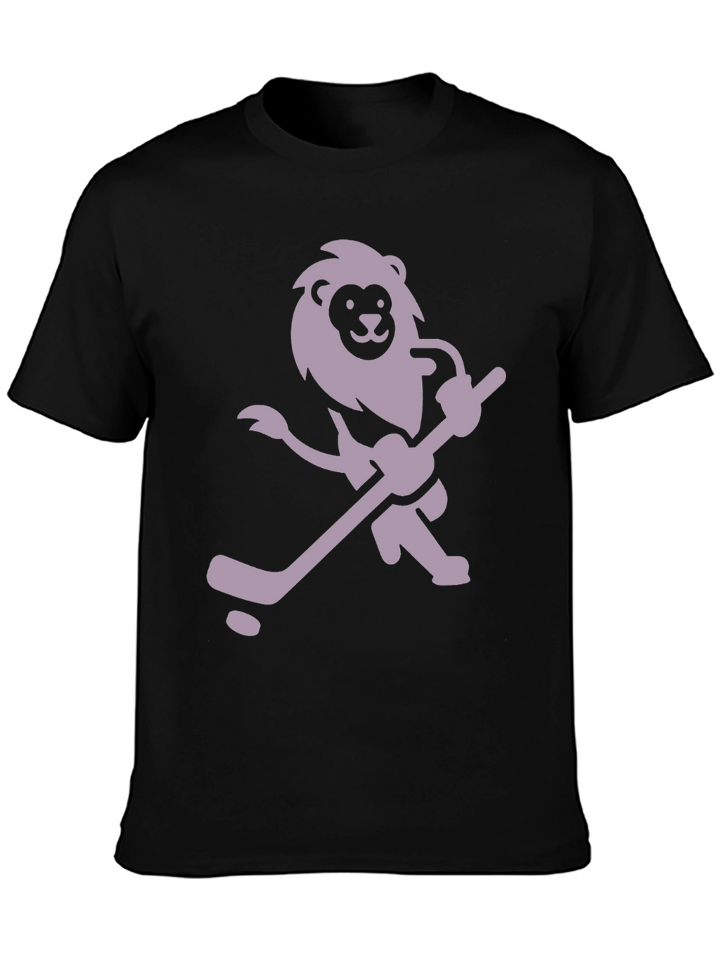 Lion Hockey T-Shirt - Unique Graphic Tee