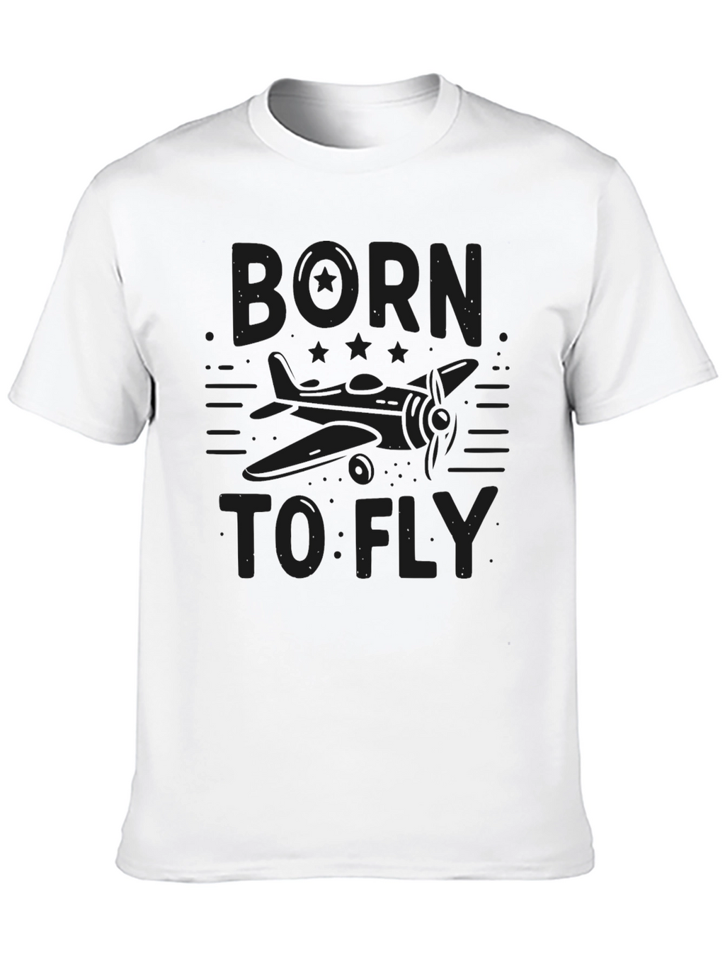 Born To Fly - Airplane Graphic Tee