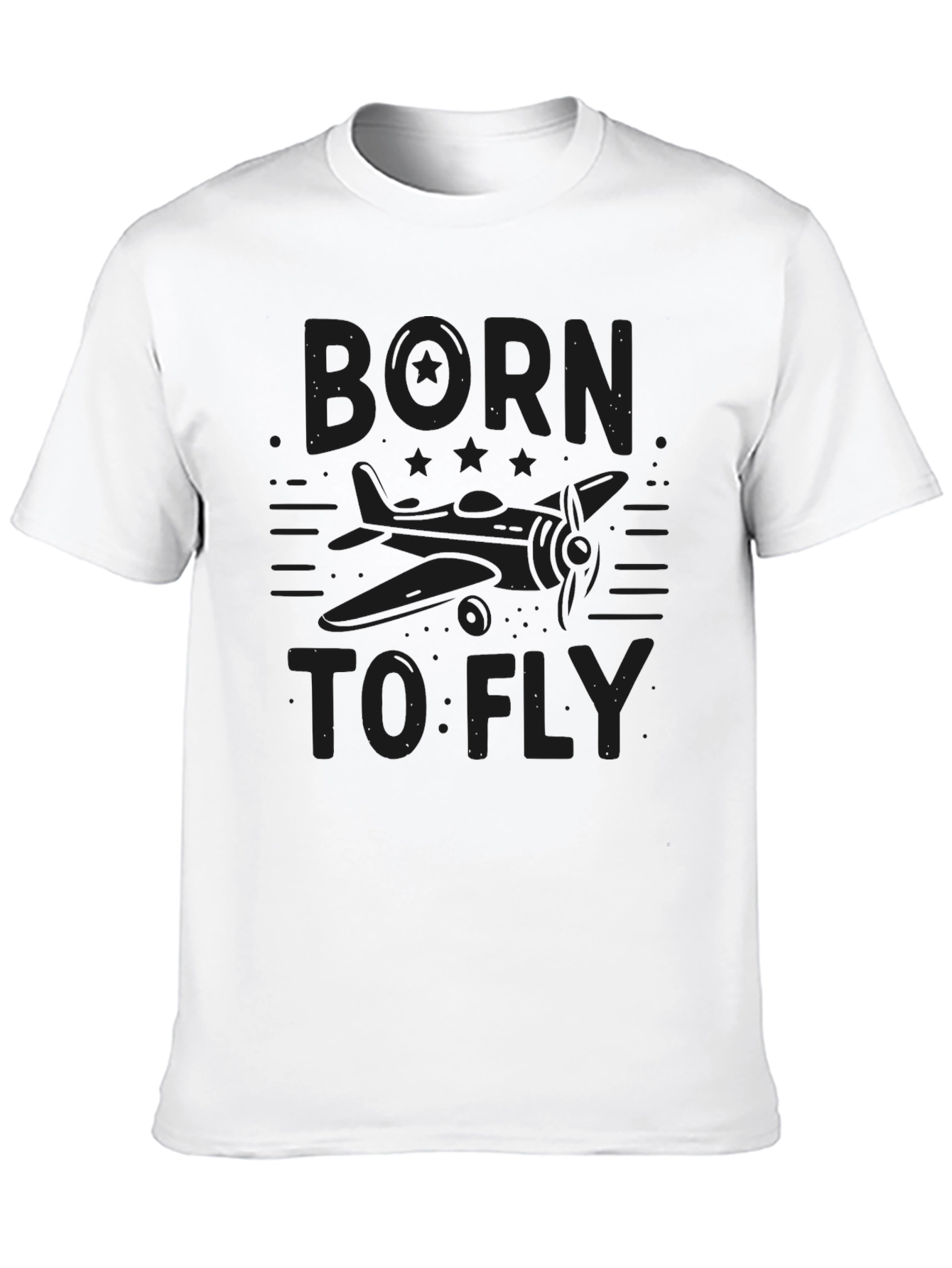 Born To Fly - Airplane Graphic Tee