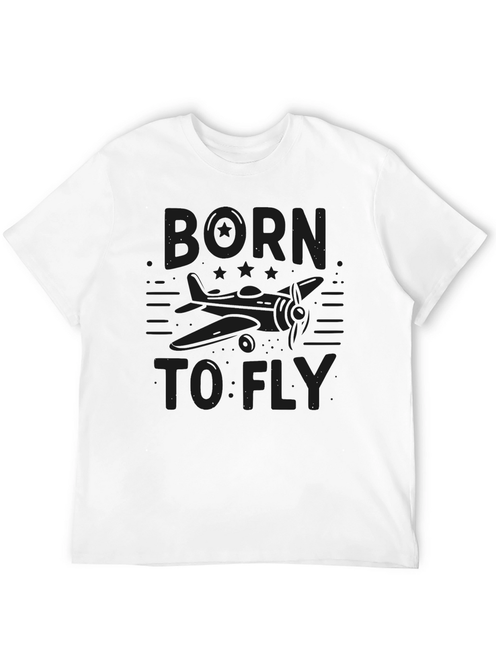 Born To Fly - Airplane Graphic Tee