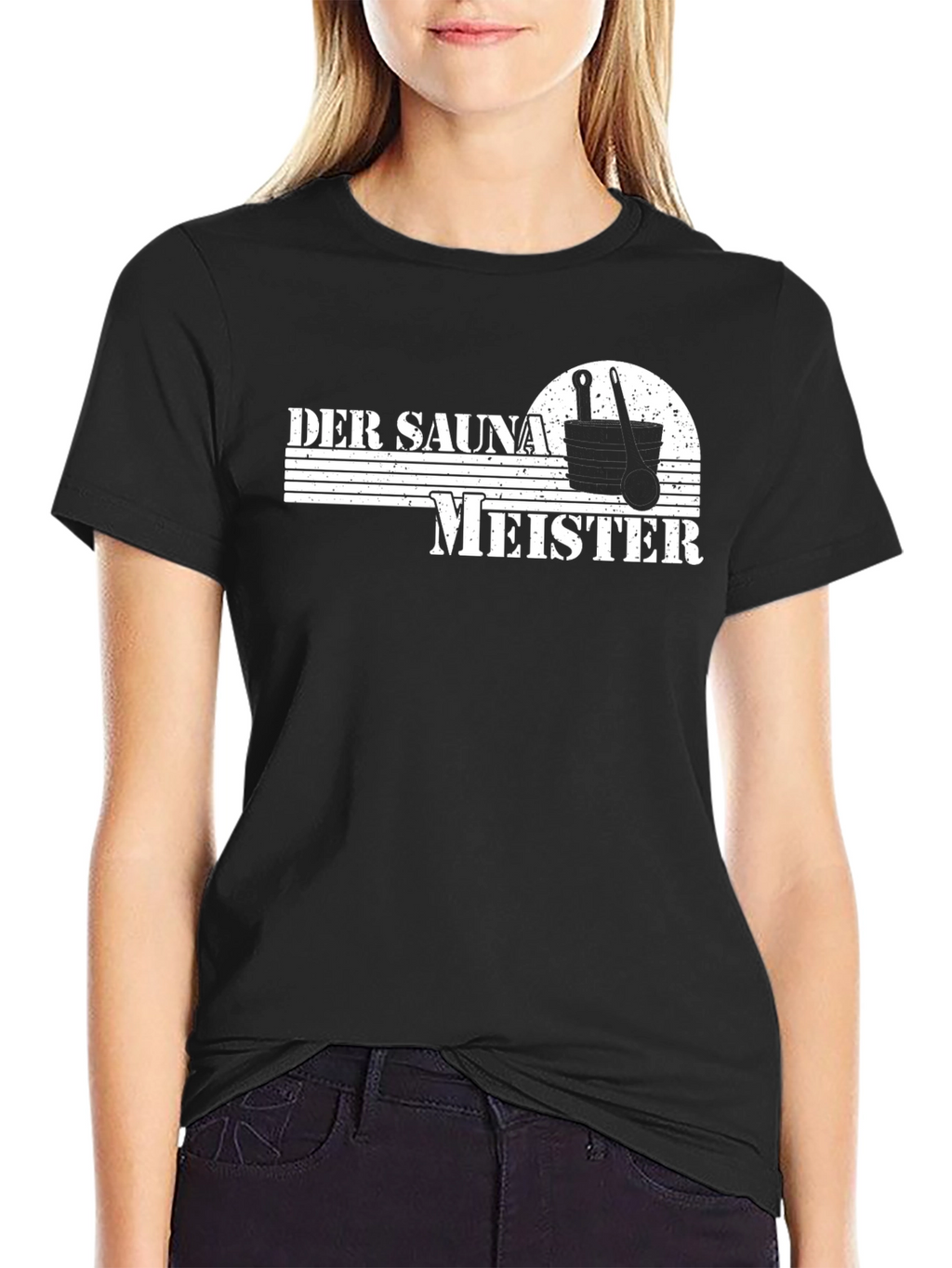 Der Sauna Meister Black T-Shirt