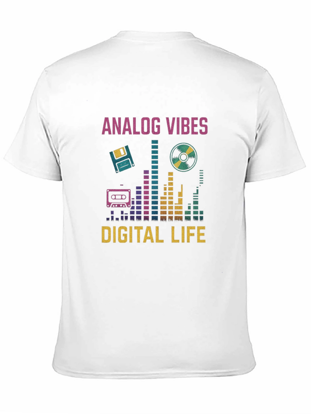 Analog Vibes Digital Life Graphic Tee
