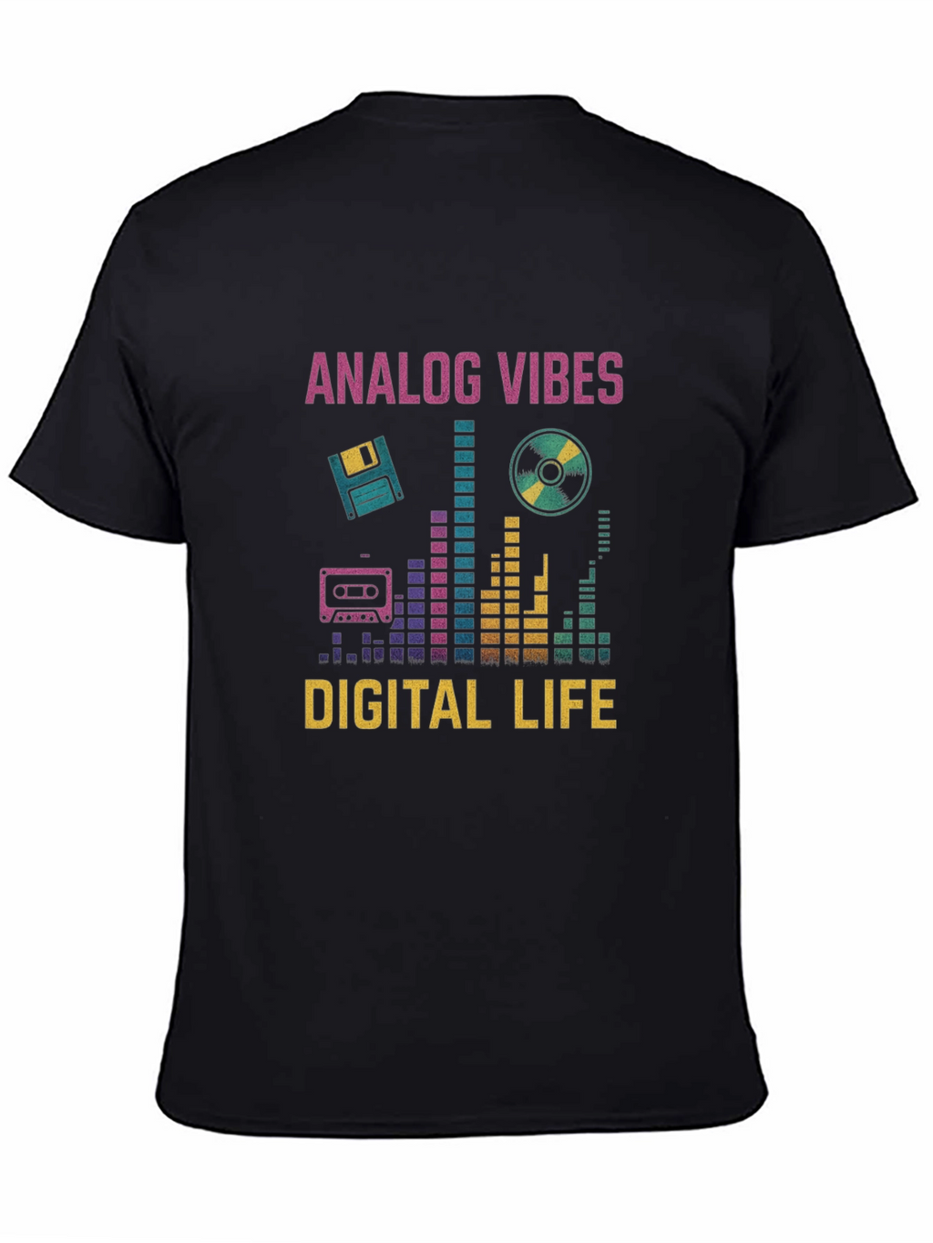 Analog Vibes Digital Life Graphic Tee