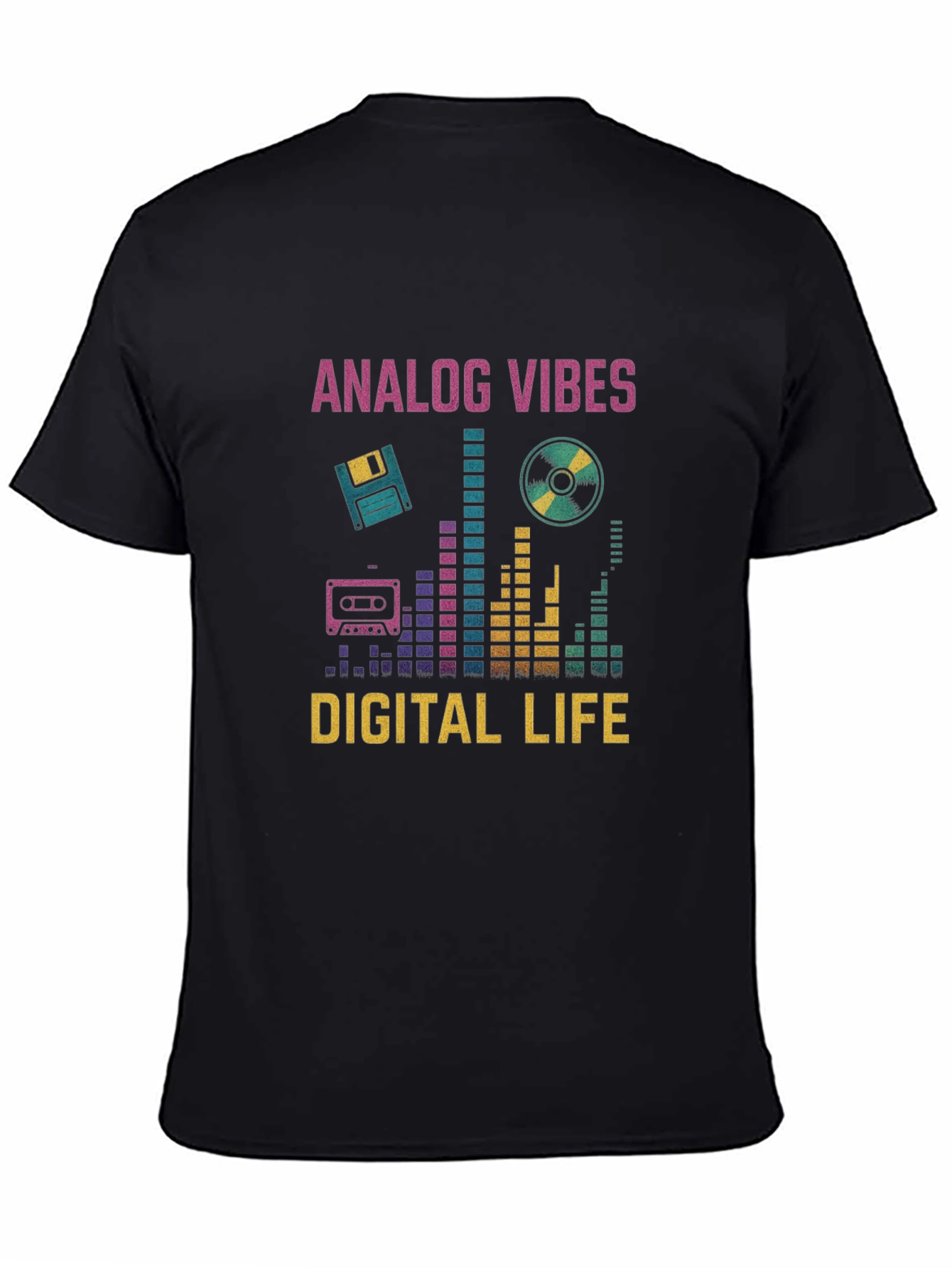 Analog Vibes Digital Life Graphic Tee