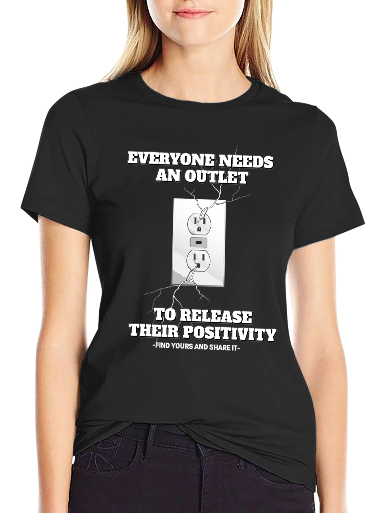 Everyone Needs an Outlet Graphic T-Shirt