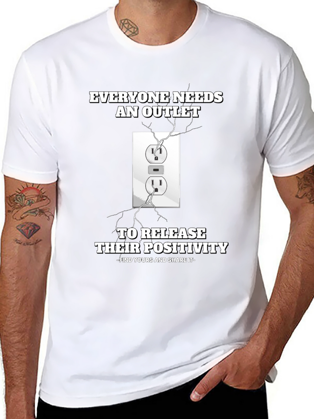 Everyone Needs an Outlet Graphic T-Shirt