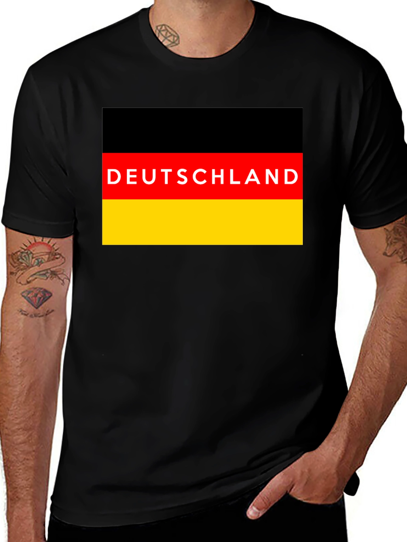 Deutschland Flag T-Shirt - German Pride Tee