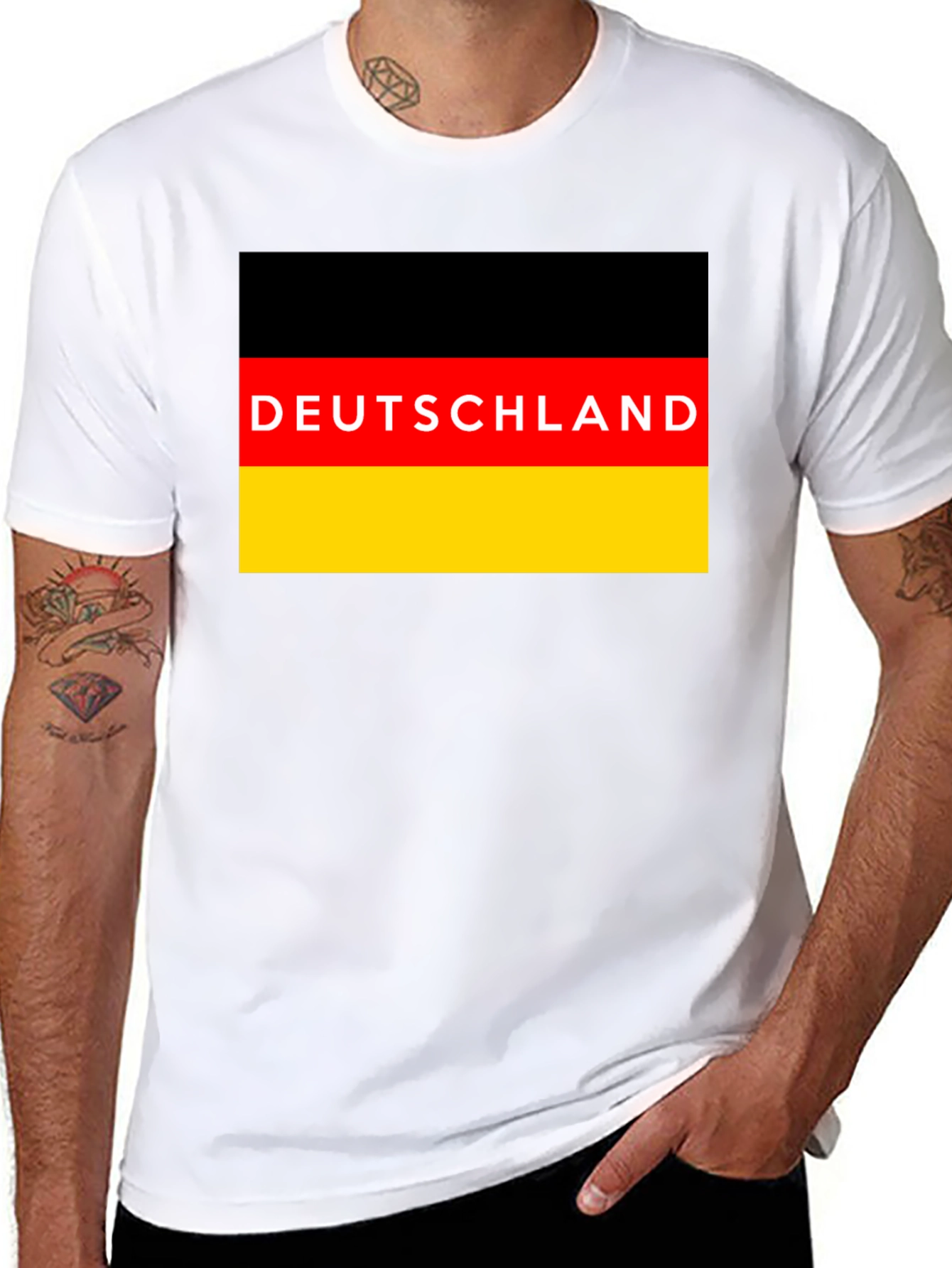 Deutschland Flag T-Shirt - German Pride Tee