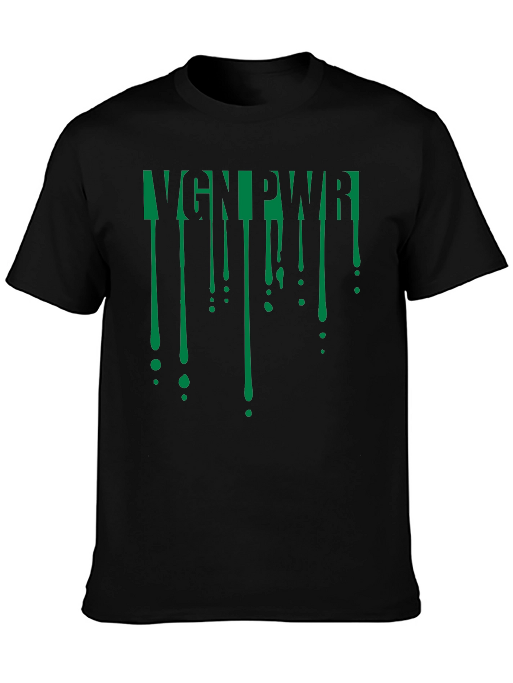 VGN PWR Black Graphic Tee