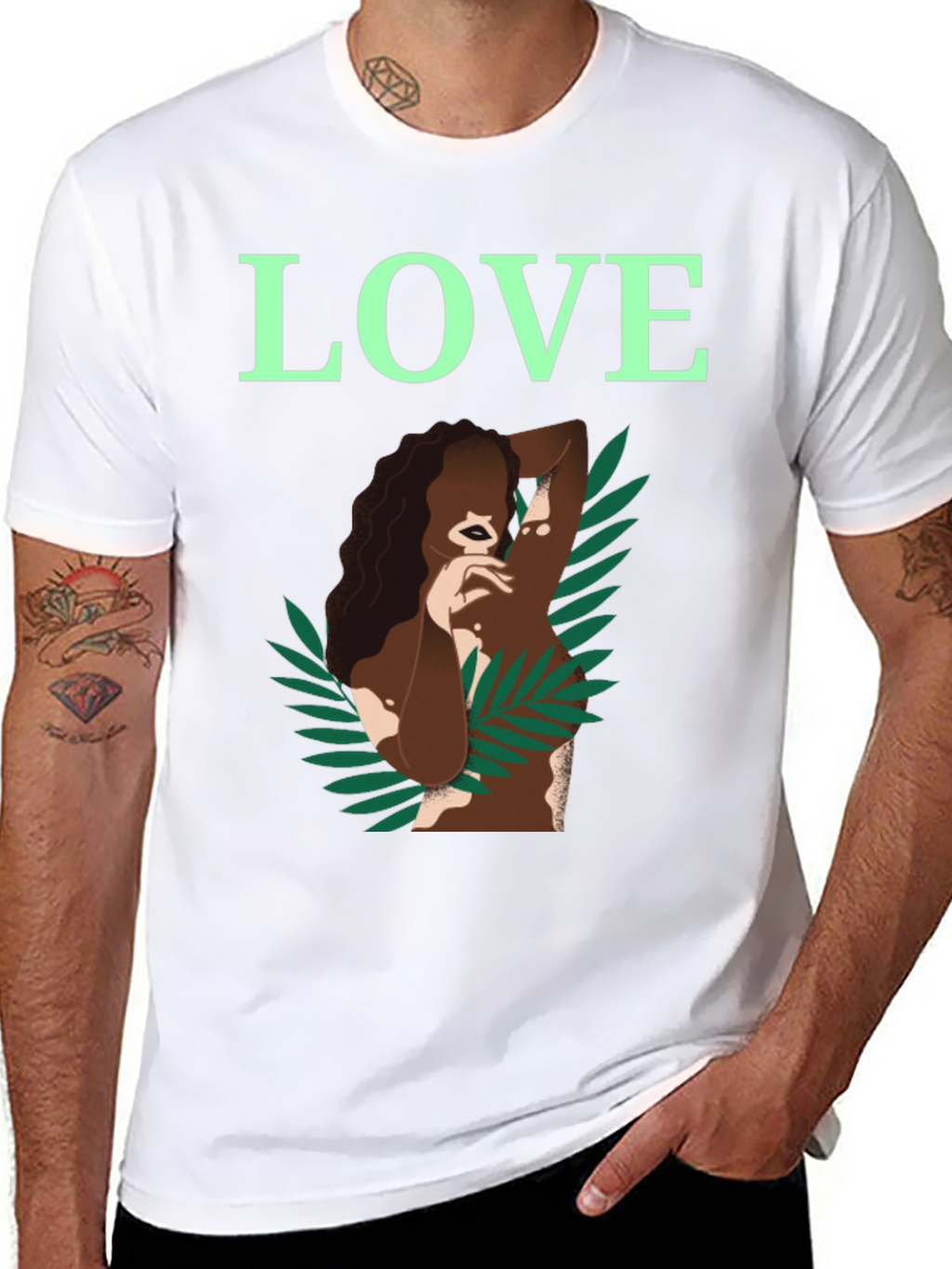 LOVE Graphic T-Shirt - Vitiligo Awareness