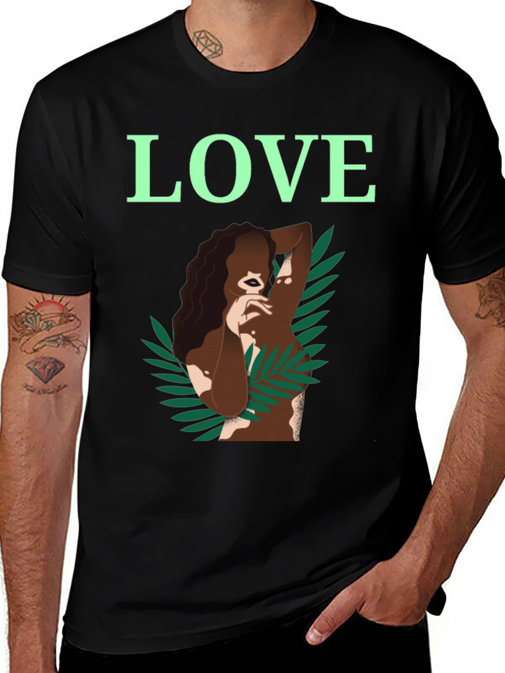 LOVE Graphic T-Shirt - Vitiligo Awareness