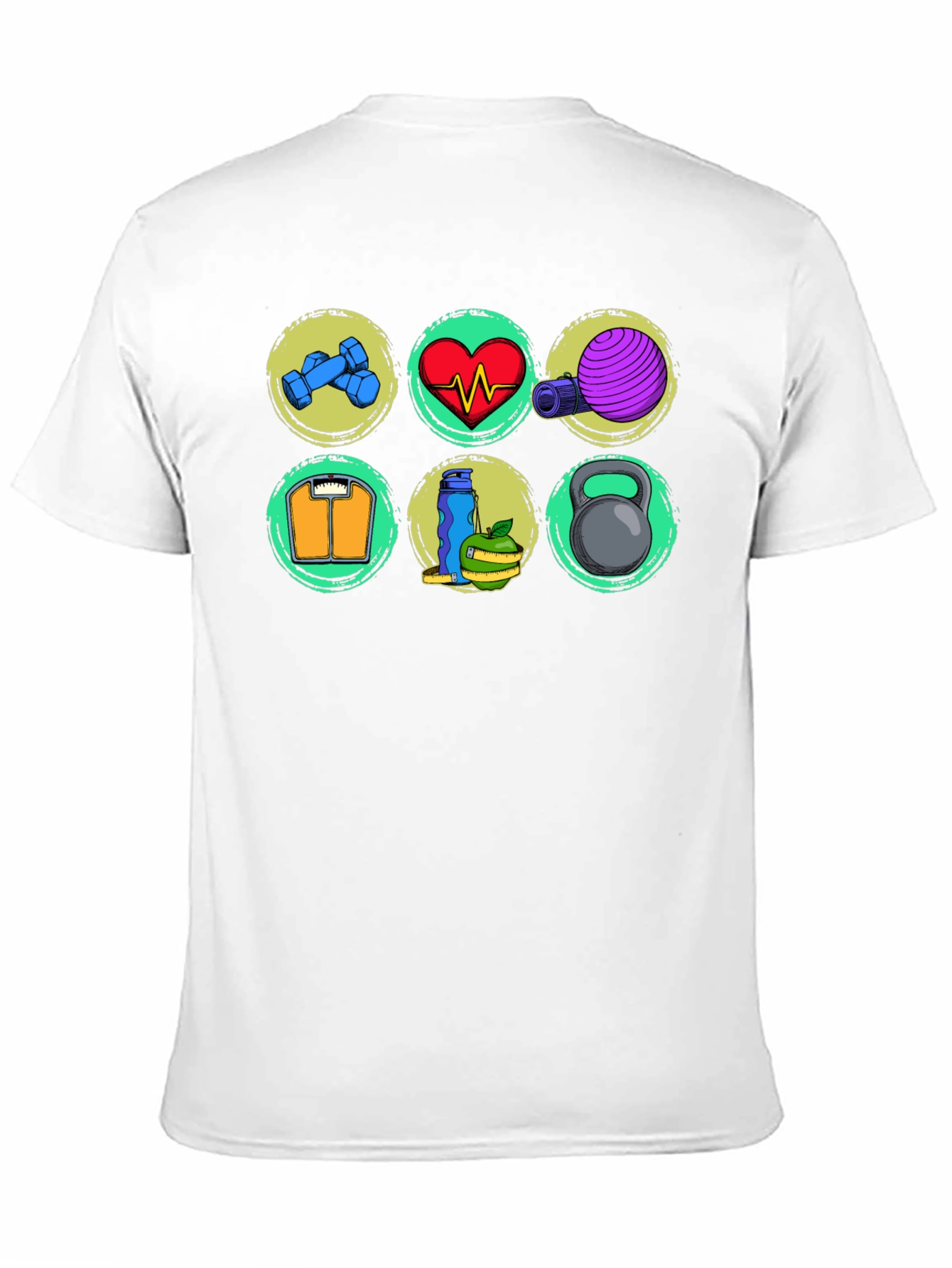 Fitness Icons T-Shirt - Gym & Workout Apparel