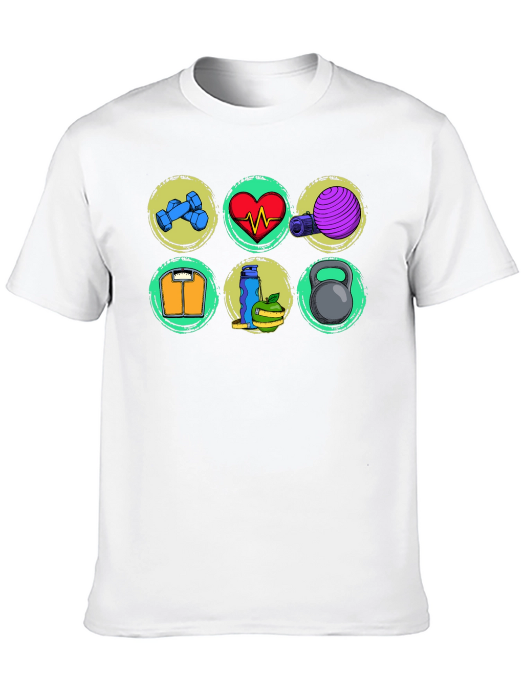 Fitness Icons T-Shirt - Gym & Workout Apparel