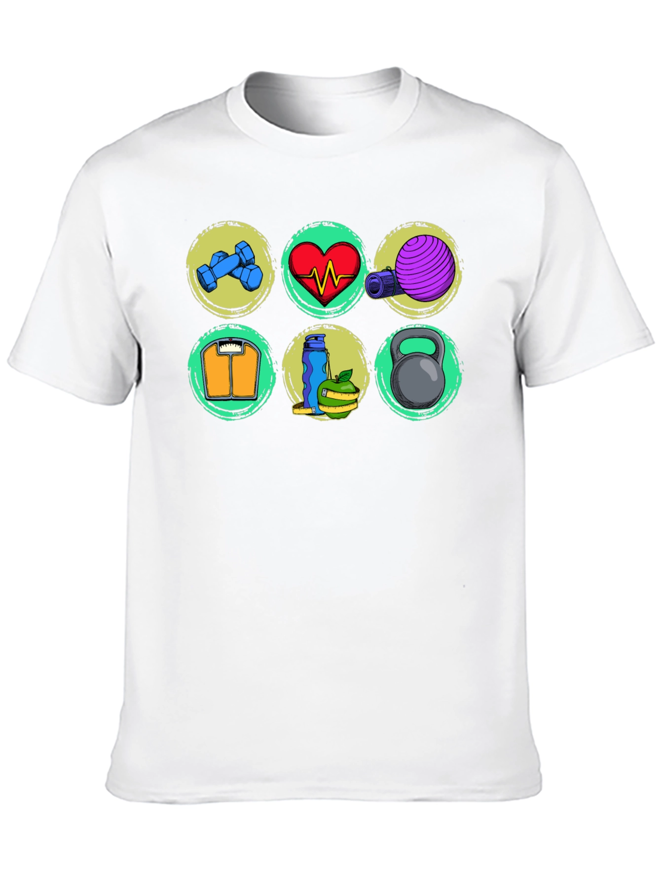 Fitness Icons T-Shirt - Gym & Workout Apparel