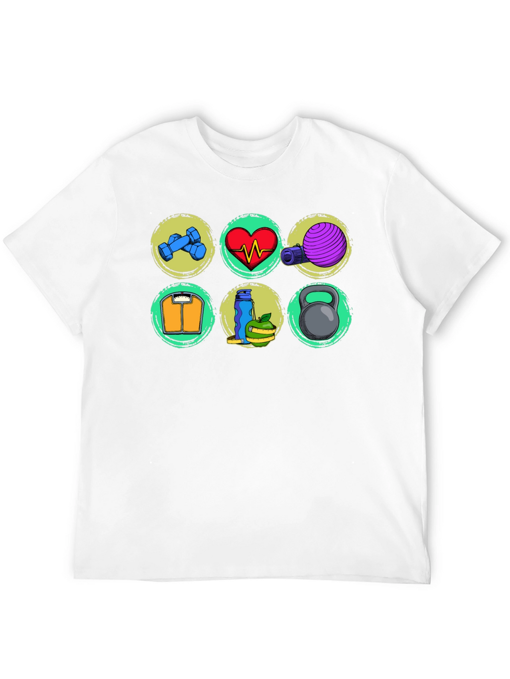 Fitness Icons T-Shirt - Gym & Workout Apparel