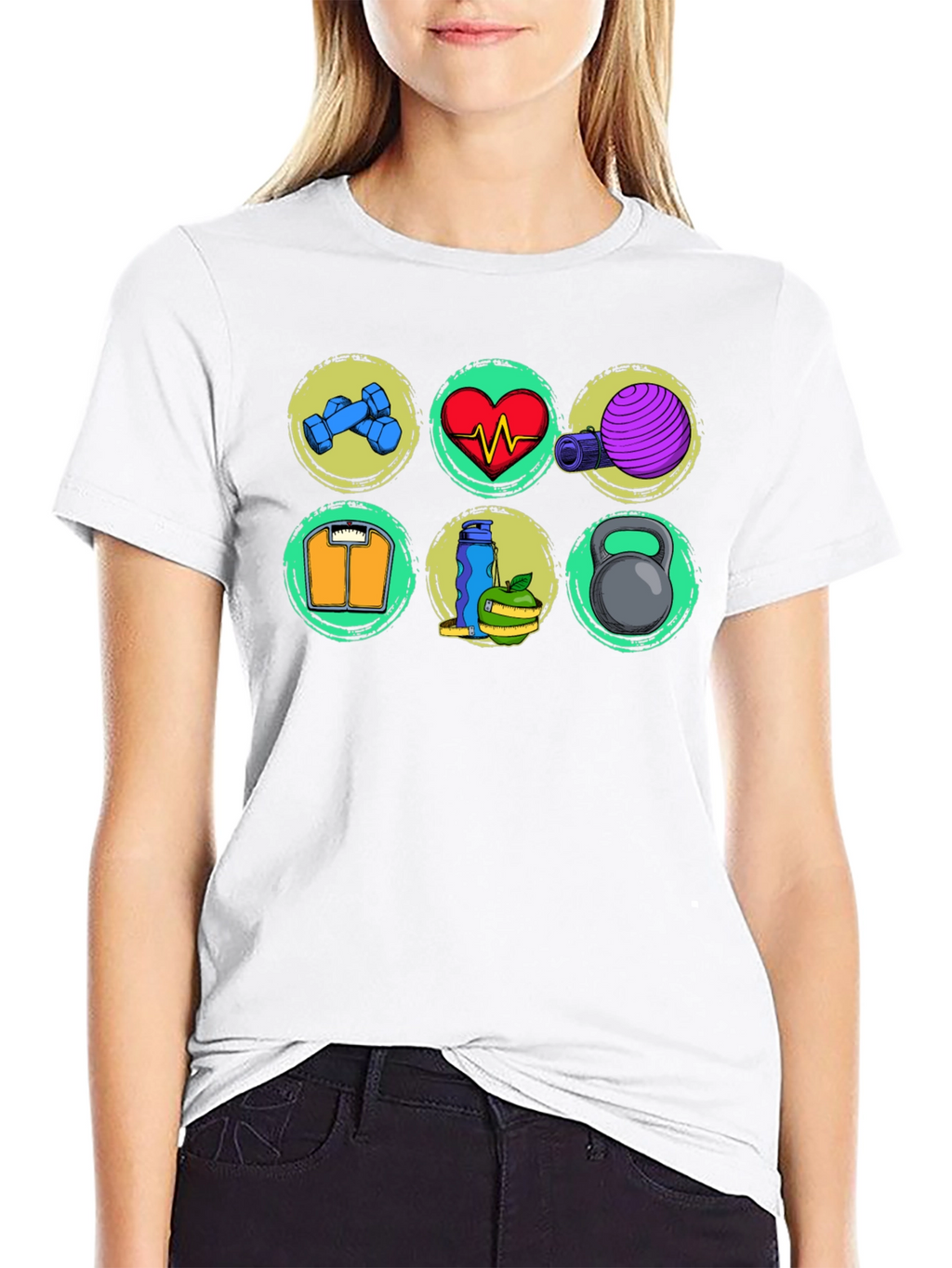 Fitness Icons T-Shirt - Gym & Workout Apparel