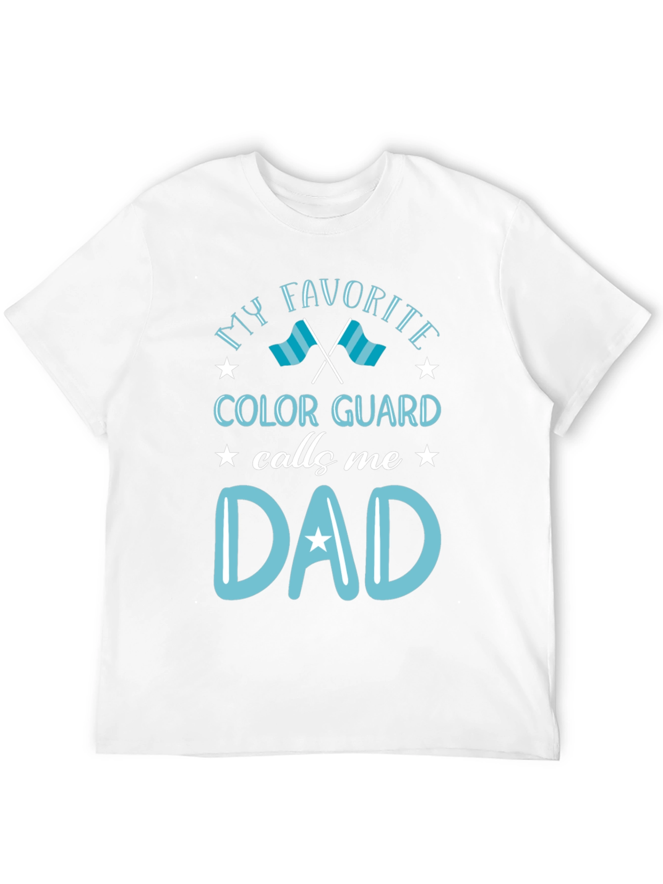 Color Guard Dad T-Shirt - Show Your Pride!
