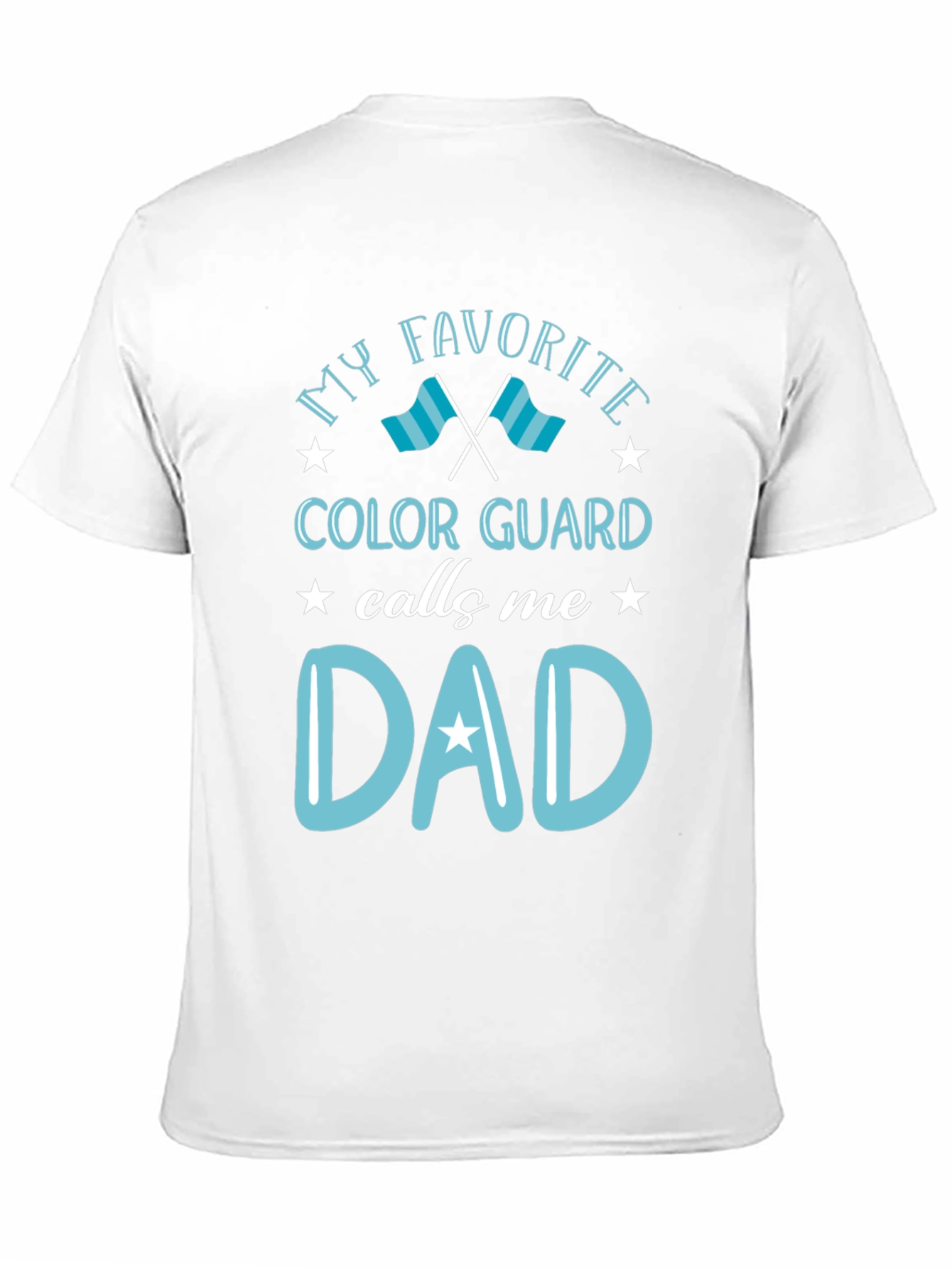 Color Guard Dad T-Shirt - Show Your Pride!
