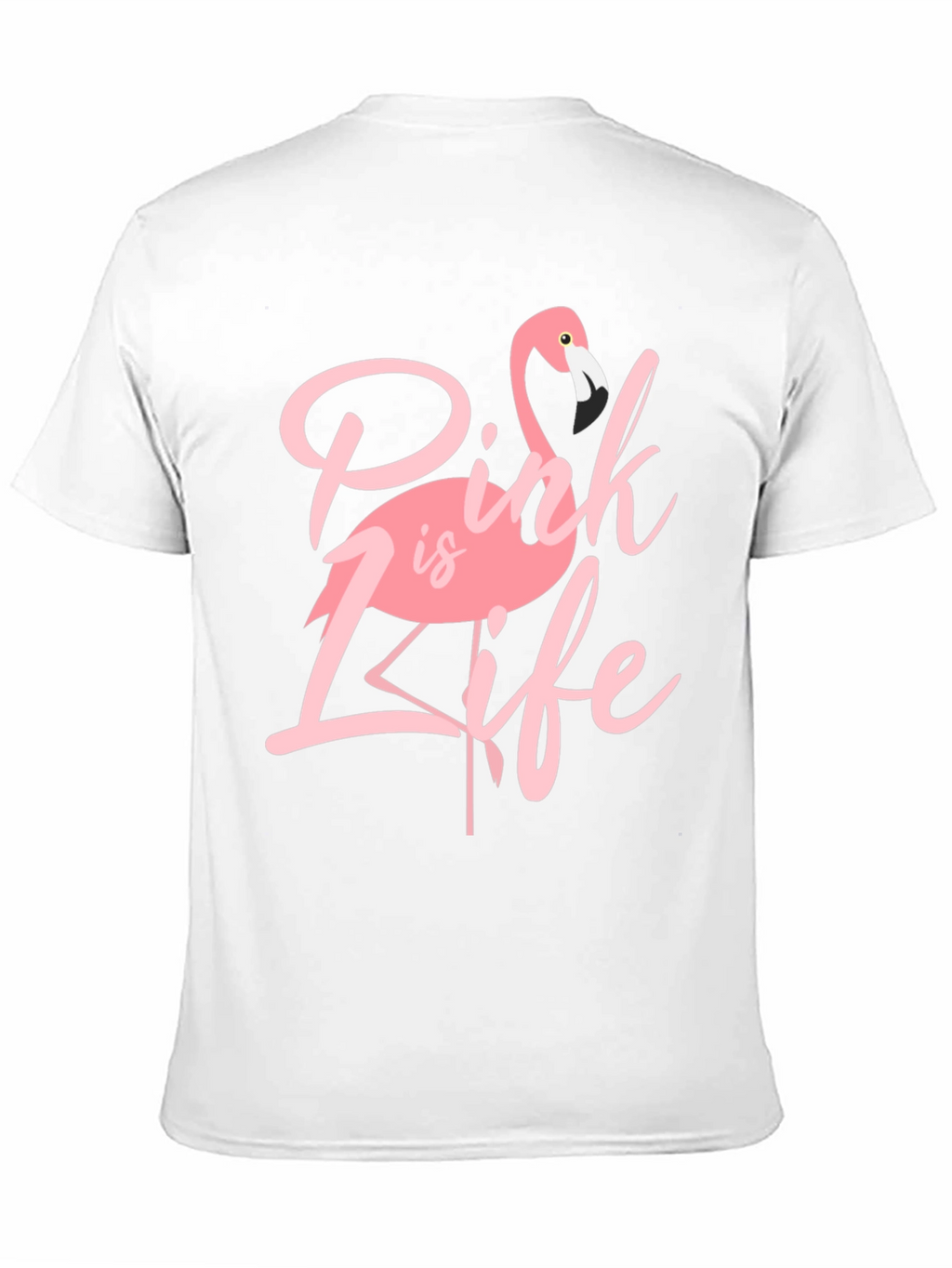 Pink is Life Graphic T-Shirt - Flamingo Tee